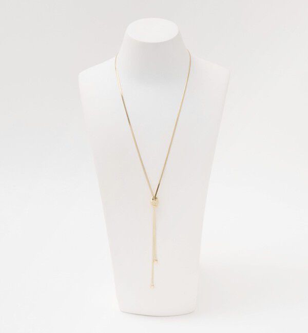 BEAUTY&YOUTH UNITED ARROWS「タイモチーフ 3WAY チェーン ネックレス」|ネックレス|
