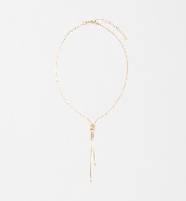 BEAUTY&YOUTH UNITED ARROWS「タイモチーフ 3WAY チェーン ネックレス」|ネックレス|