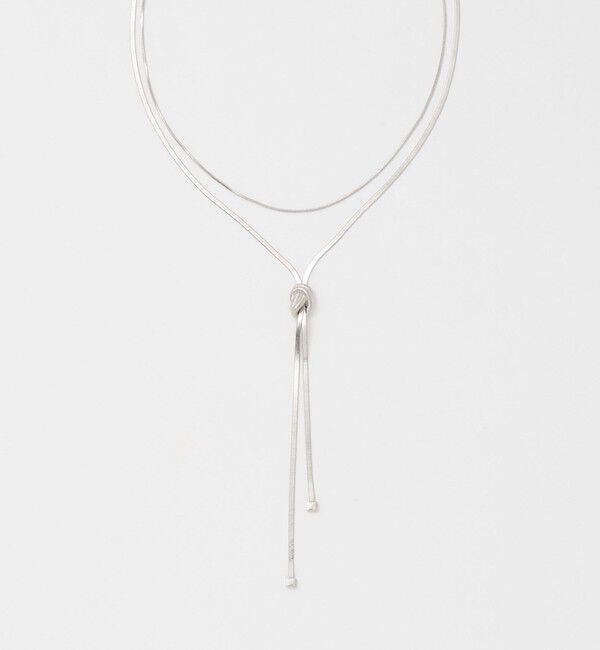 BEAUTY&YOUTH UNITED ARROWS「タイモチーフ 3WAY チェーン ネックレス」|ネックレス|