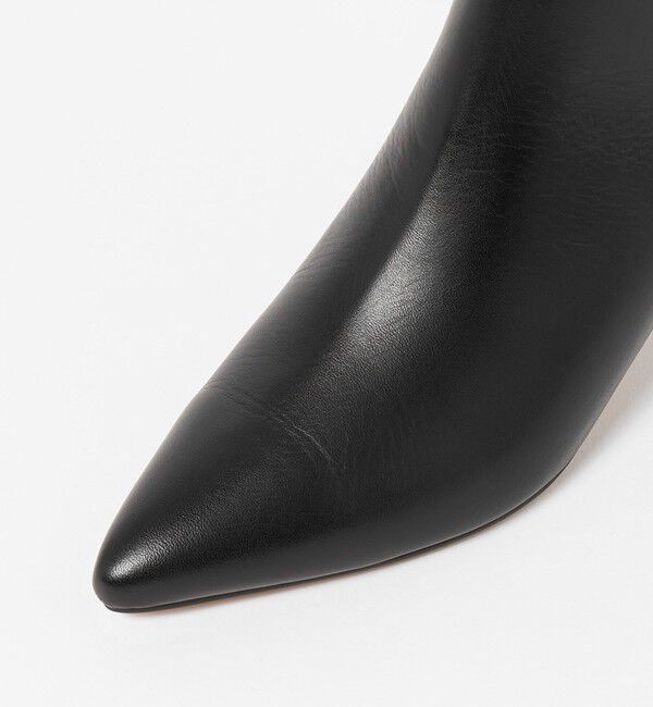 BEAUTY&YOUTH UNITED ARROWS「＜Arrum＞レザー ポインテッド ショートブーツ」|ロングブーツ|