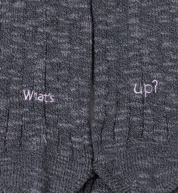 BEAUTY&YOUTH UNITED ARROWS「【別注】＜ROSTER SOX＞What's Up メランジ ソックス」|ソックス|