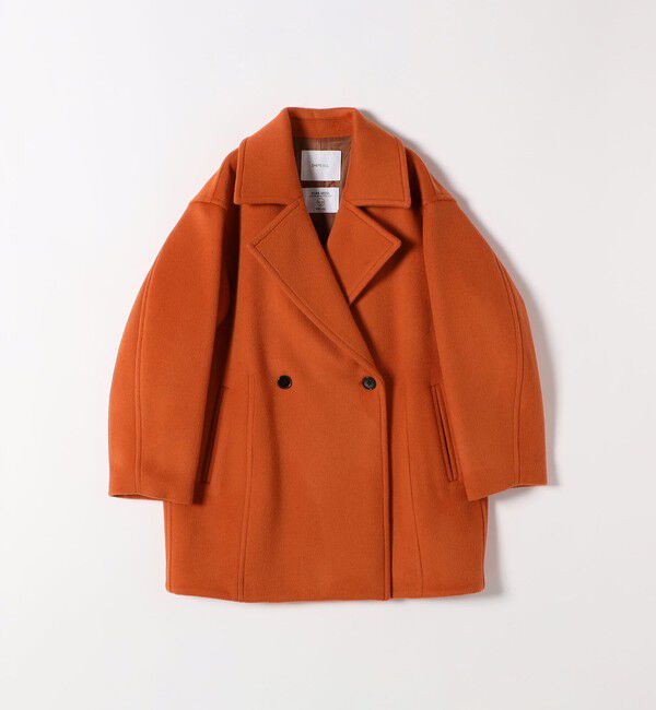 SHIPS any「《一部追加予約》【WEB限定】PURE WOOL コクーン テーラード ショート コート 26AW」|その他|