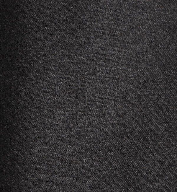 GALERIE VIE「ライトフラノストレッチ タックストレートパンツ」|スラックス|