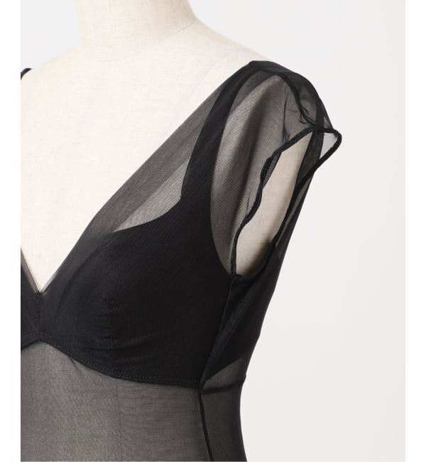 Plage「《追加》NICENICE MOMENT / ナイスナイスモーメント MESH FRENCH SL TOP 2」|インナー|