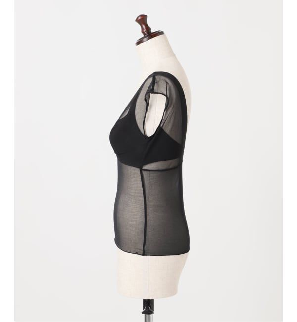 Plage「《追加》NICENICE MOMENT / ナイスナイスモーメント MESH FRENCH SL TOP 2」|インナー|
