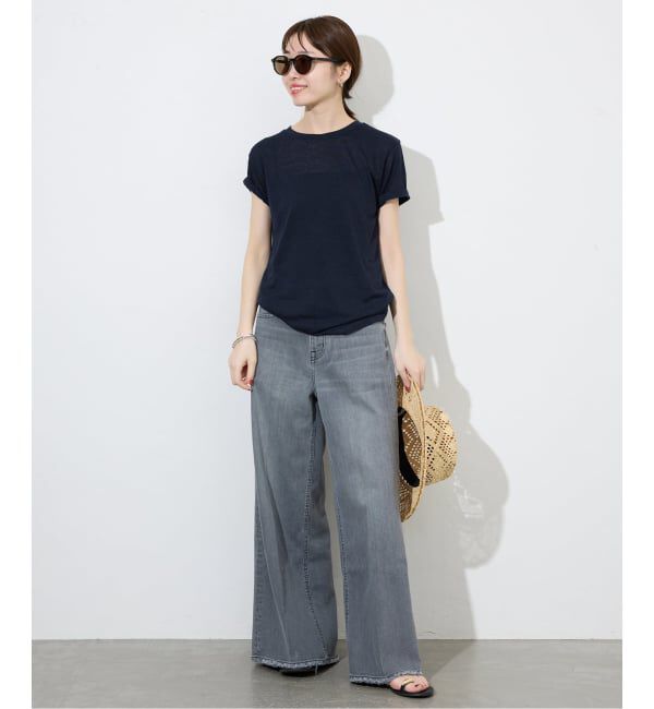 SLOBE IENA「《追加》スラブ5分袖TEE」|Tシャツ・カットソー|