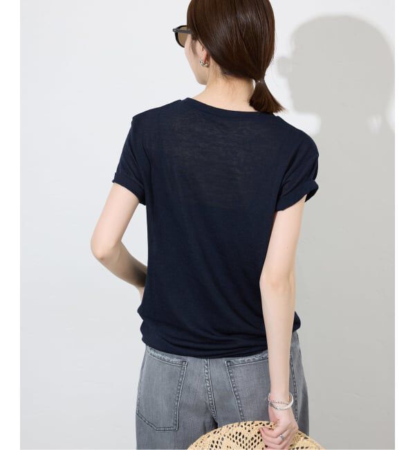 SLOBE IENA「《追加》スラブ5分袖TEE」|Tシャツ・カットソー|