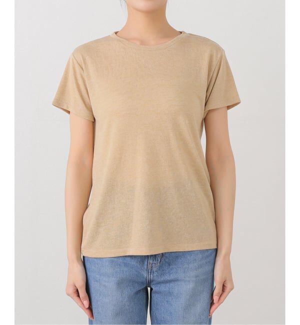 SLOBE IENA「《追加》スラブ5分袖TEE」|Tシャツ・カットソー|