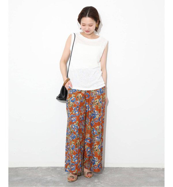 SLOBE IENA「《追加》スラブ天竺ノースリーブTEE」|Tシャツ・カットソー|