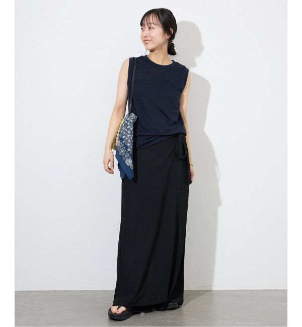SLOBE IENA「《追加》スラブ天竺ノースリーブTEE」|Tシャツ・カットソー|