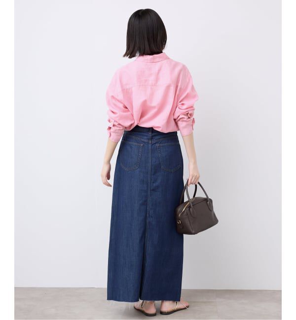 SLOBE IENA「《追加》リネンコットンレギュラーシャツ」|シャツ・ブラウス|