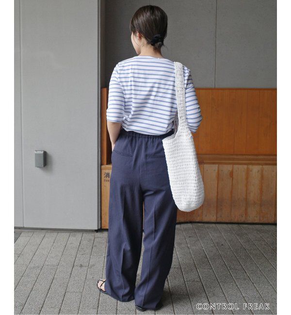 SLOBE IENA「《追加》CONTROL FREAK ペーパークロッシェバッグ 244-410503」|ショルダー・メッセンジャー|