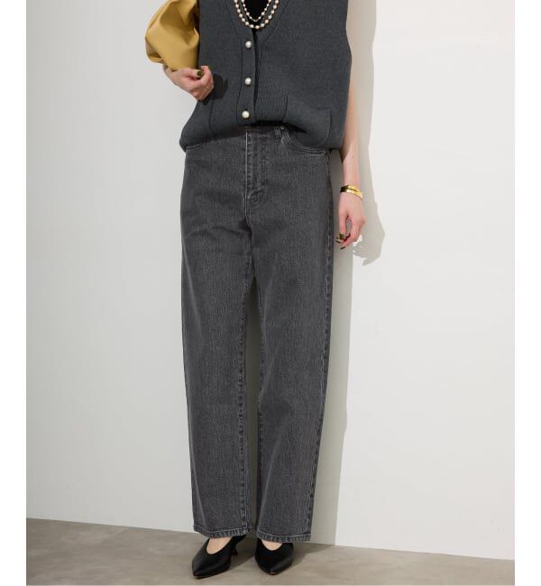 SLOBE IENA「《4サイズ展開/追加8》LE DENIM ストレートデニムパンツ」|デニム|