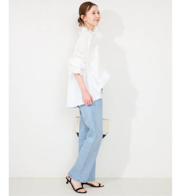 SLOBE IENA「《4サイズ展開/追加8》LE DENIM ストレートデニムパンツ」|デニム|