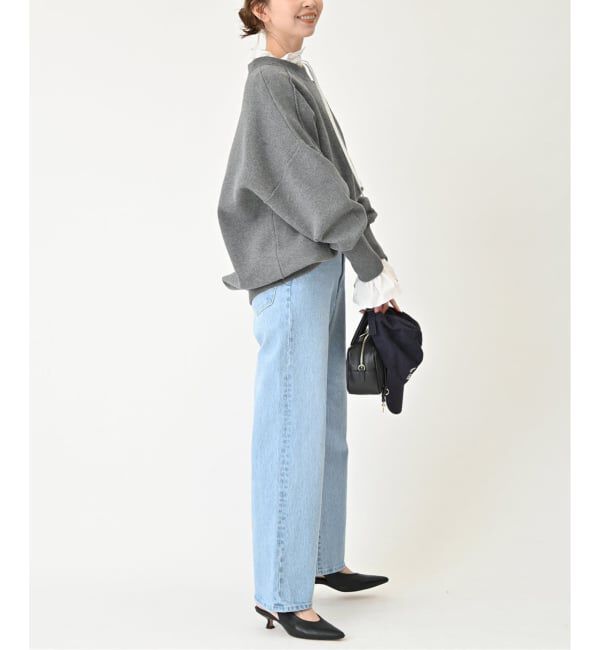 SLOBE IENA「《4サイズ展開/追加8》LE DENIM ストレートデニムパンツ」|デニム|