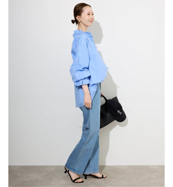 SLOBE IENA「《4サイズ展開/追加8》LE DENIM ストレートデニムパンツ」|デニム|