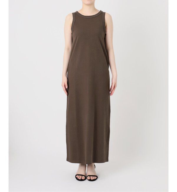 Spick and Span「《追加》天竺アメスリロングワンピース」|ワンピース|