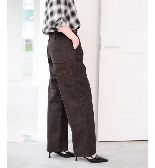 U by SPICK&SPAN「ピーチルーズペインターパンツ」|カーゴ|