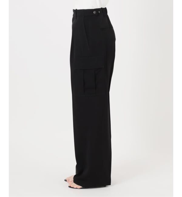 Spick and Span「スエードサテンカーゴパンツ」|カーゴ|