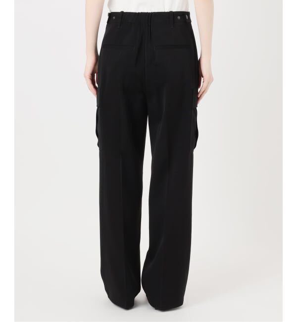 Spick and Span「スエードサテンカーゴパンツ」|カーゴ|