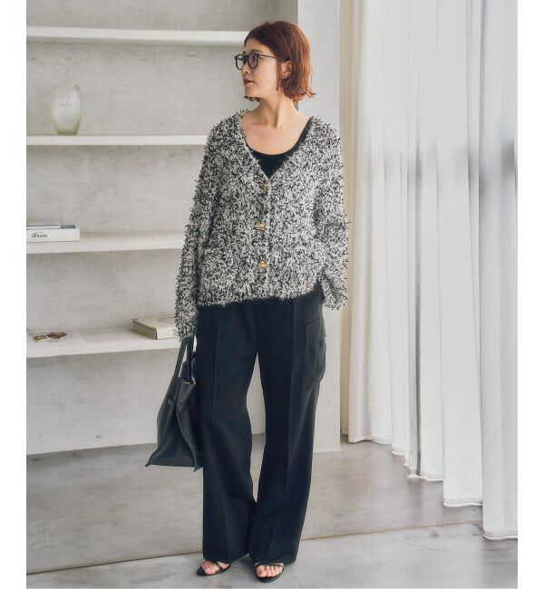 Spick and Span「スエードサテンカーゴパンツ」|カーゴ|