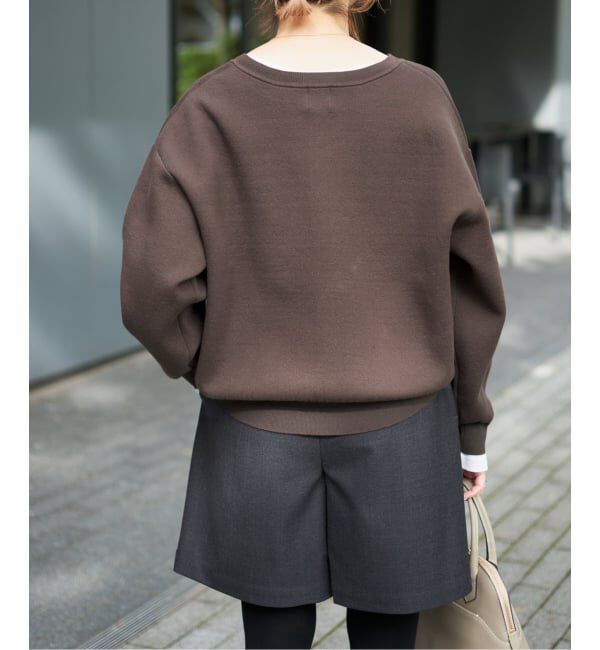 Spick and Span「《WEB限定カラー有り / 追加》メタルボタンヘンリーネックニット」|ニット・セーター|