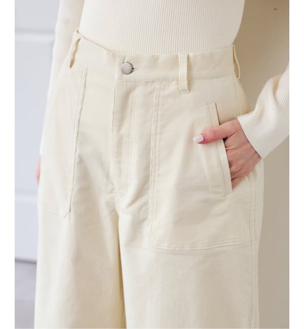 U by SPICK&SPAN「《予約》コーデュロイストレッチパンツ」|その他|