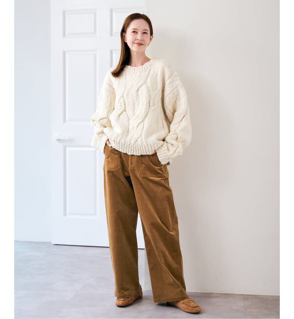 U by SPICK&SPAN「《予約》コーデュロイストレッチパンツ」|その他|