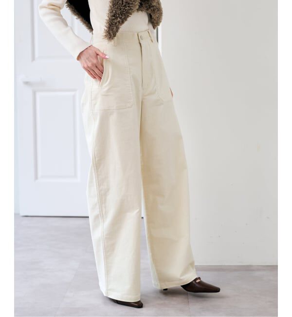 U by SPICK&SPAN「《予約》コーデュロイストレッチパンツ」|その他|