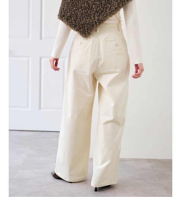 U by SPICK&SPAN「《予約》コーデュロイストレッチパンツ」|その他|