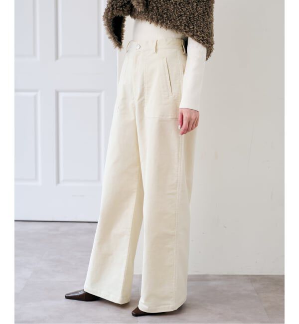 U by SPICK&SPAN「《予約》コーデュロイストレッチパンツ」|その他|