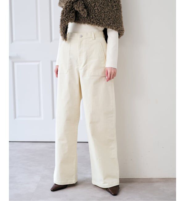 U by SPICK&SPAN「《予約》コーデュロイストレッチパンツ」|その他|