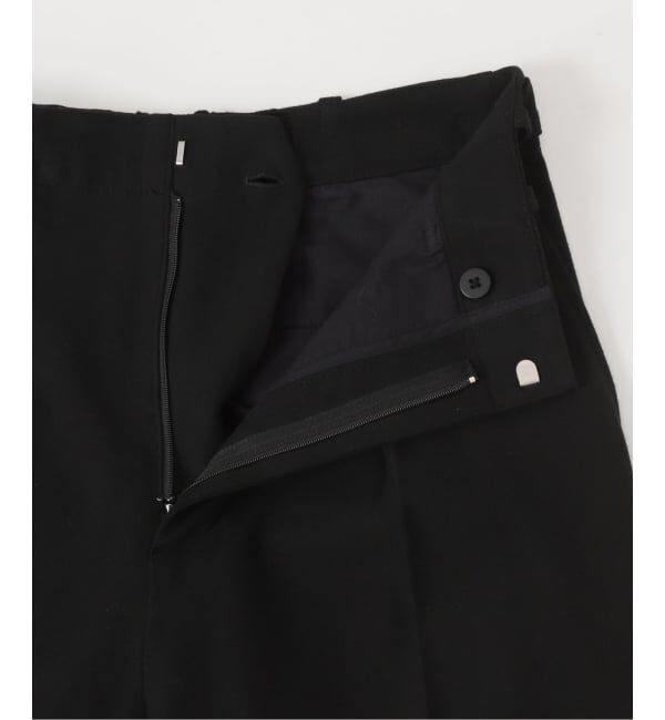 Spick and Span「《手洗い可 / 追加予約》起毛タックテーパードパンツ」|スラックス|