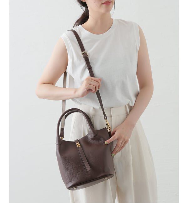 Spick and Span「VIOLAd&rsquo;ORO / ヴィオラドーロ TREROボックストート」|ハンドバッグ|