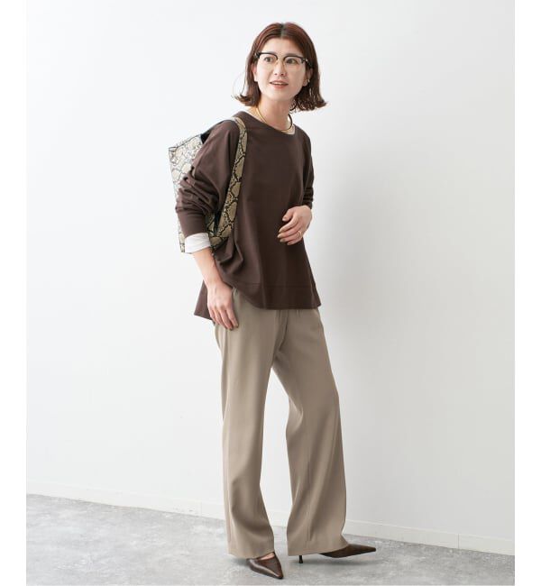 Spick and Span「ツイルイージーパンツ」|スラックス|