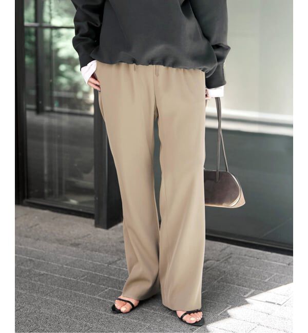 Spick and Span「ツイルイージーパンツ」|スラックス|