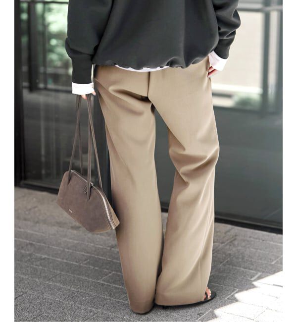 Spick and Span「ツイルイージーパンツ」|スラックス|