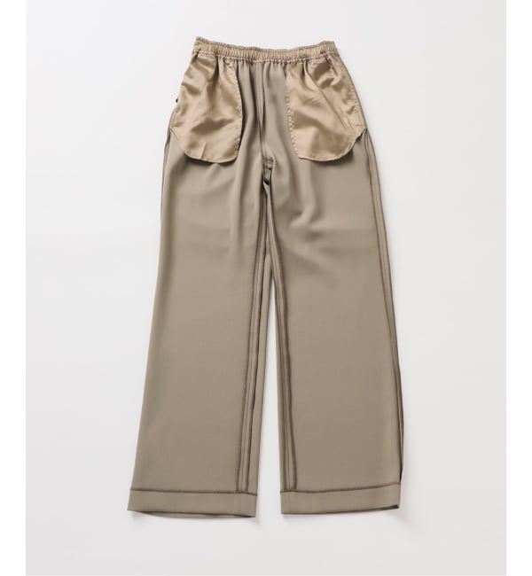 Spick and Span「ツイルイージーパンツ」|スラックス|