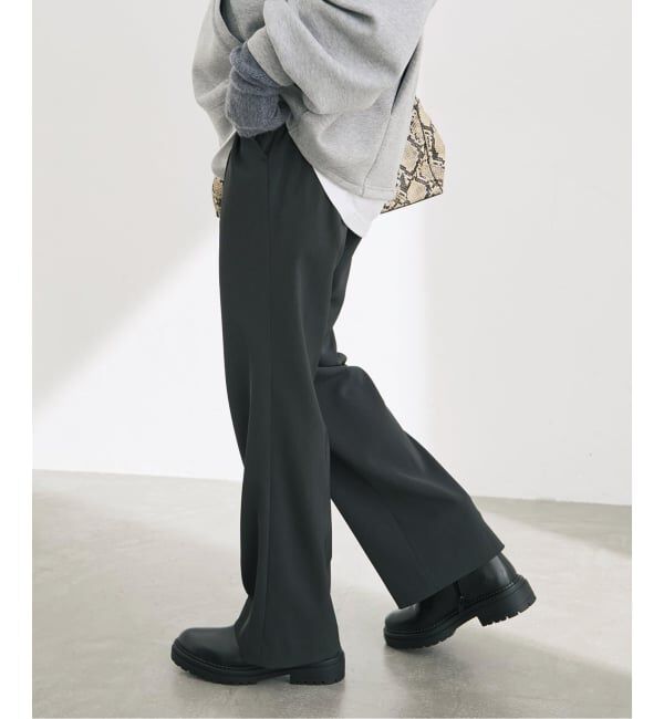 Spick and Span「ツイルイージーパンツ」|スラックス|