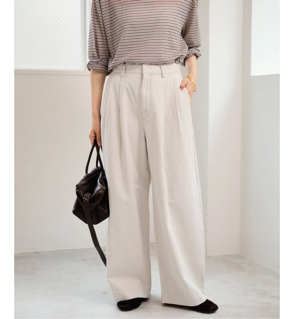 FRAMeWORK「≪追加≫SLOUCHY LIGHT CHINO パンツ 2」|チノ|