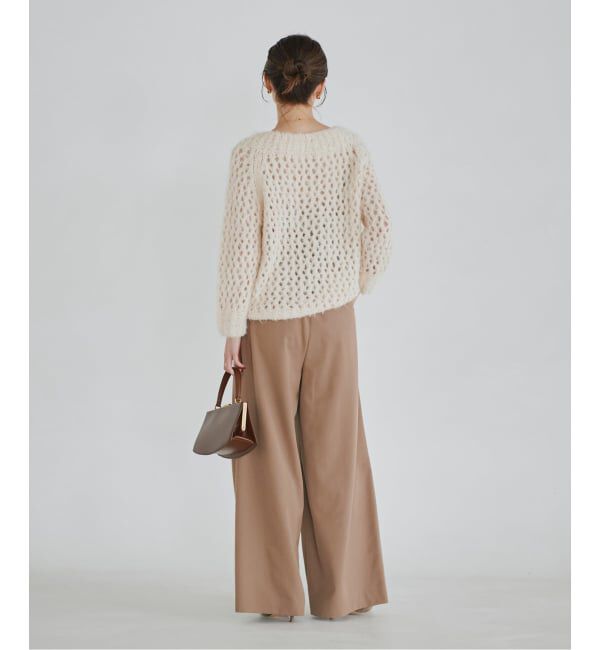 NOBLE「《追加・新色あり》T/W3タックワイドパンツ」|スラックス|