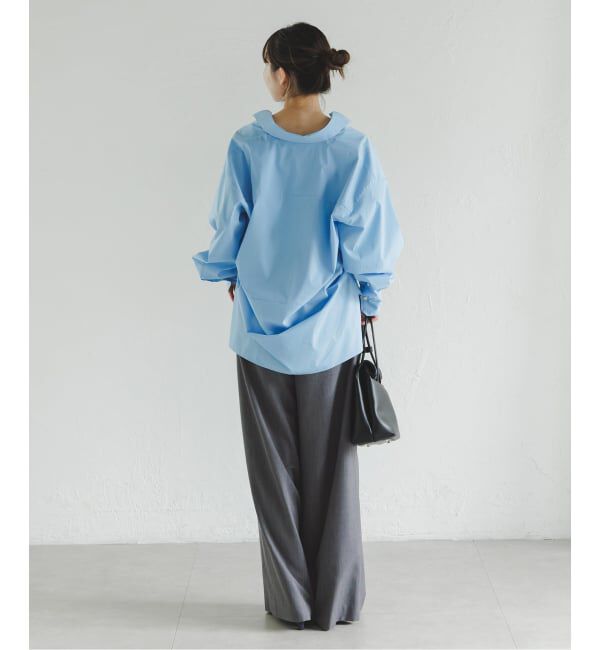 NOBLE「《追加・新色あり》T/W3タックワイドパンツ」|スラックス|