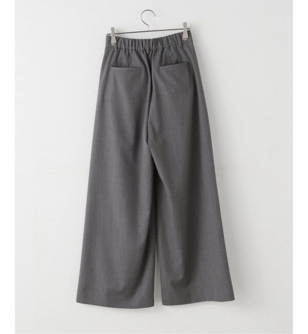NOBLE「《追加・新色あり》T/W3タックワイドパンツ」|スラックス|