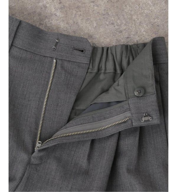 NOBLE「《追加・新色あり》T/W3タックワイドパンツ」|スラックス|