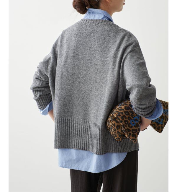 Spick and Span「ウォッシャブルウールボートネックプルオーバー」|ニット・セーター|