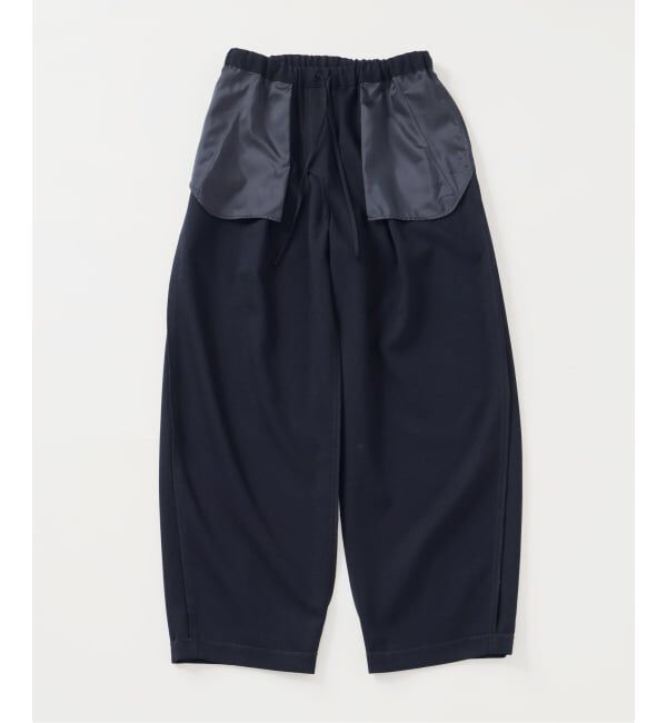 Spick and Span「PLカーブスラックスイージーパンツ」|スラックス|
