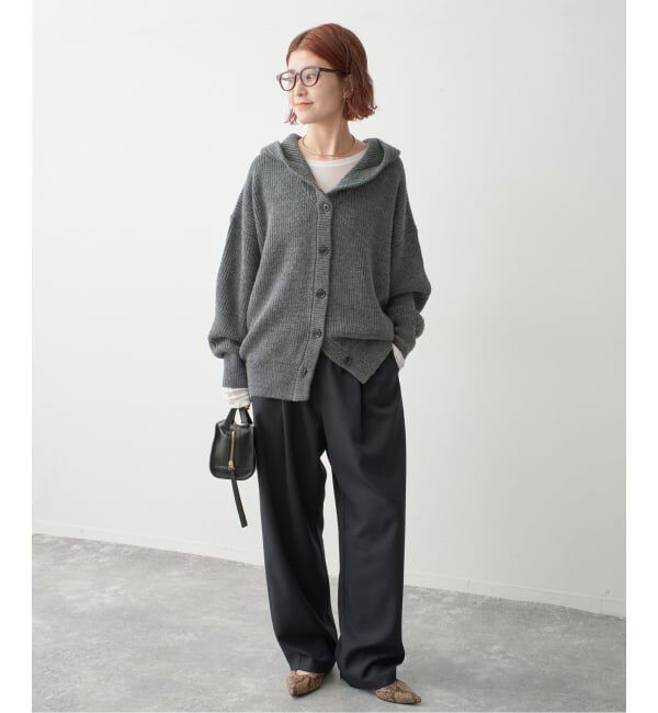 Spick and Span「PLカーブスラックスイージーパンツ」|スラックス|