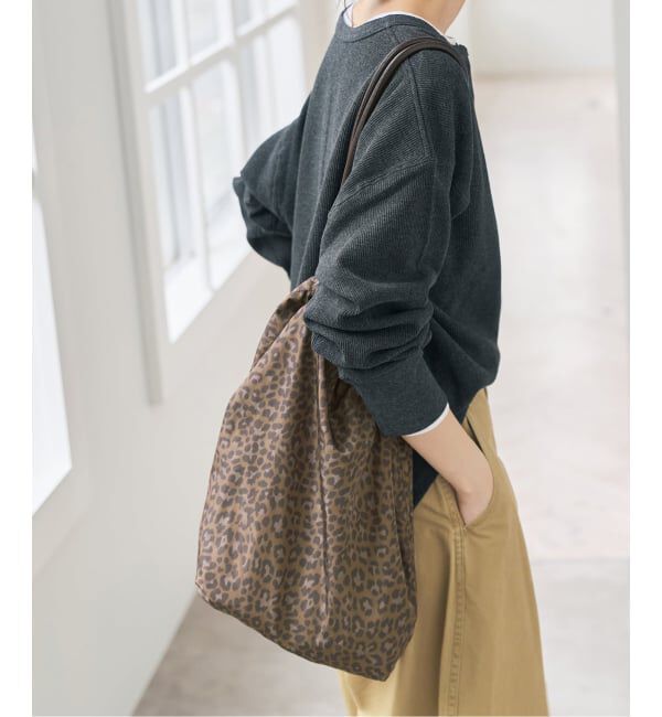 Spick and Span「《WEB限定 / 追加2予約》Spick & Span LEOPARD TOTE」|トートバッグ|