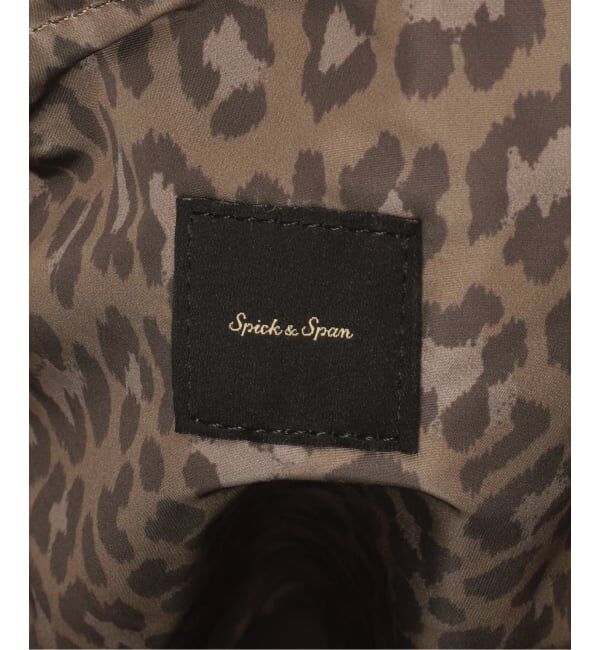 Spick and Span「《WEB限定 / 追加2予約》Spick & Span LEOPARD TOTE」|トートバッグ|