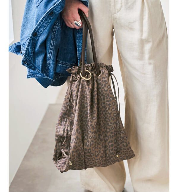 Spick and Span「《WEB限定 / 追加2予約》Spick & Span LEOPARD TOTE」|トートバッグ|